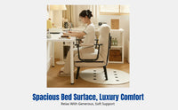 Folding Recliner Chair, Multifunctional Computer Chair, Office Nap Bed, Adjustable Backrest Sofa Seat