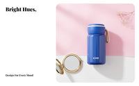 Portable Insulated Water Bottle, Mini Stainless Steel, Lipstick-Shaped Mug, Modern Student Design