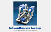 DIY Underwater ROV Robot, Educational Exploration Kit for Students, Brushed Thruster, 7.4V, Assembly Set