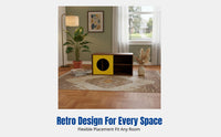 Mid-Century TV Stand, Vintage Adjustable Storage Cabinet, Small Space Organizer