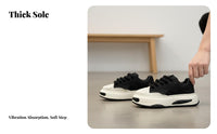 Height Increasing shoes, 8cm discreet boost, Men's Chunky Sole Dad Shoes, stylish relaxed, distinctive Design, Autumn