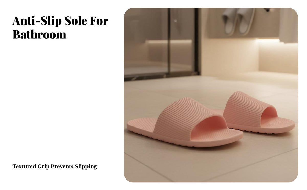 Foldable house shoes, Lightweight Portable foam, Non-Slip Soft Sole, Unisex Travel Hotel Bathroom