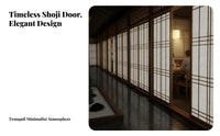 woven mat Sliding Door, Japanese design Lattice Door, sturdy Wood, handmade, personalizedizable for Living Room