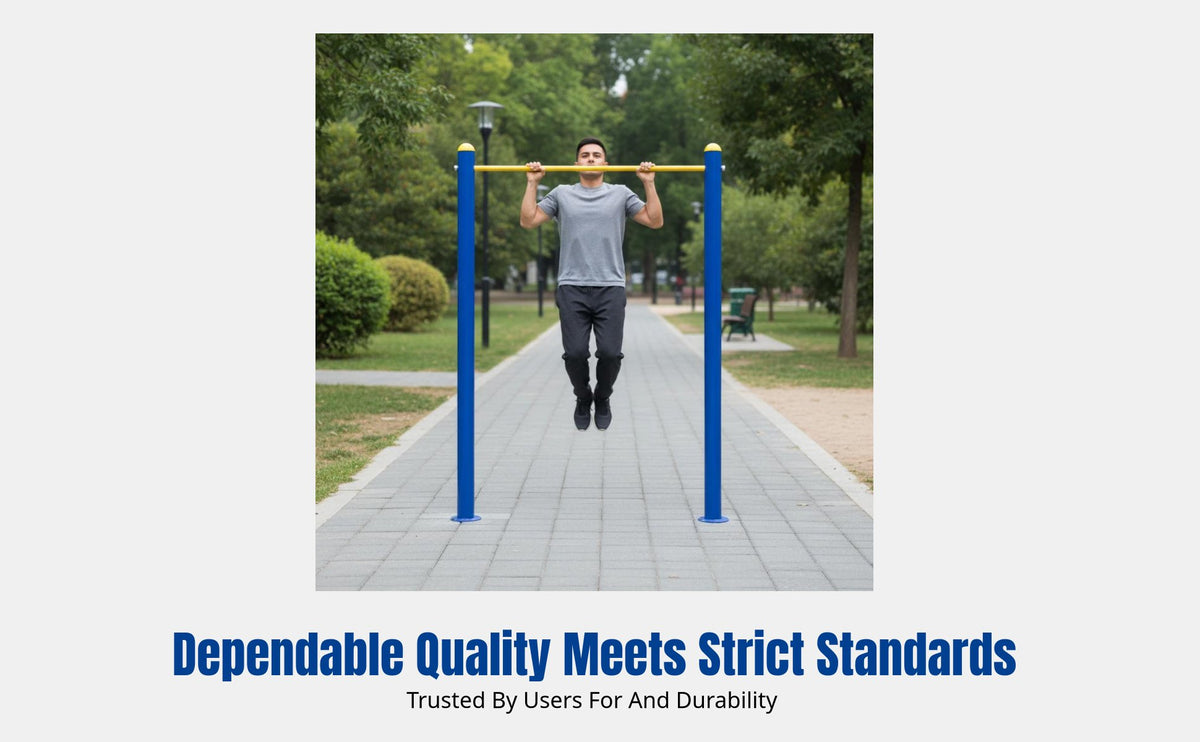 Outdoor Exercise Equipment, Public Fitness Path, Community Playground Steel Gym
