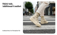 High Top Canvas Shoes, 6.5cm Height Increase, Breathable Thick Sole athletic shoes for Women, season Autumn relaxed