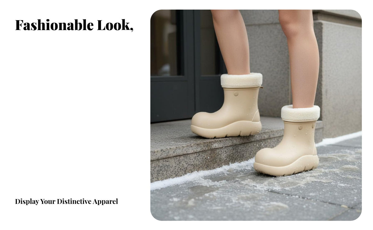 winter Boots for Women, Thick Sole, Waterproof, Anti-Slip, Fleece Lined, Winter 2025 stylish