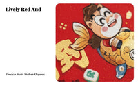 2026 Horse Year Couplets Set, Seasonal Door Decor, New Year Fu Stickers, Home Entry