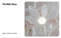 Acrylic Flower path Guide Light, Sixsegment Stage Decor light, Adjustable Wedding Aisle Lighting, Iron Art, Wholesale