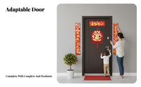 2026 Horse Zodiac Couplets, Fu Character, Door Stickers, New Year Decor Set