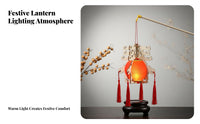 Flower Lantern, Kids DIY Handheld Lantern, Ancient Style Craft Kit