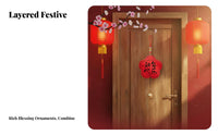Horse Year Door Handle Decoration, Seasonal Holiday, Chinese Lucky Hanging