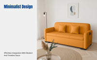 Living Room Sofa, Storage Couch for Small Spaces, Modern Minimalist, Apartment, Office, Balcony, Shop