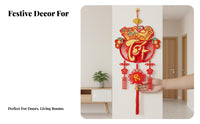 Vietnamese Lucky Character Hanging, New Year Decor, Southeast Asian Style