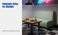 Cafe Table and Chair Set, Modern Booth Sofa Combination, Milk Tea Shop, Restaurant, Dessert Shop, Minimalist Design