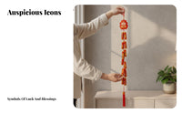 Chinese New Year Hanging Decoration, Fortune Chili String, Festive Decor