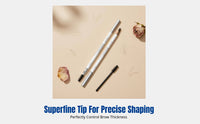 Eyebrow Definer, Misty Brow, Double-Ended, Water-Resistant, Smudge-Proof, Easy Finish