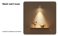 Surface Mounted LED Spotlight, Slim Design, Narrow Beam, Tea Room, Dining Table, Gallery Lighting