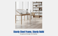 Modern Bar Stool, Minimalist Designer High Dining Chair, French Vintage Backrest for Kitchen Island