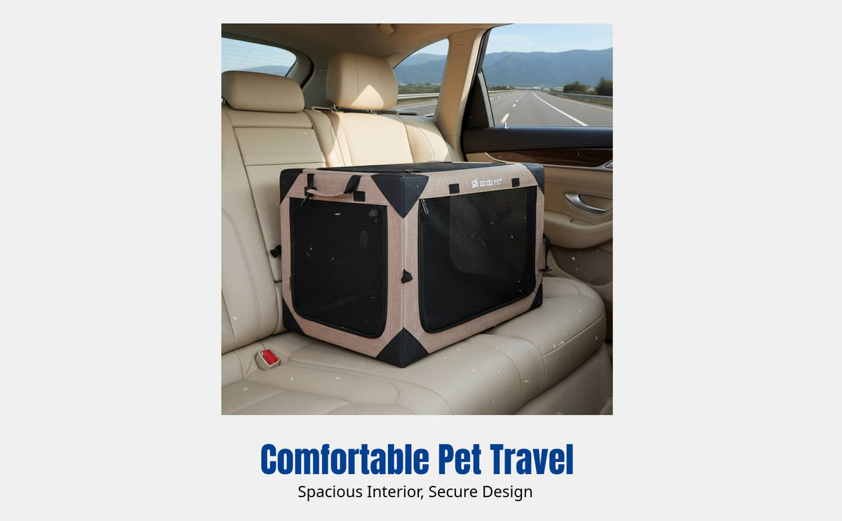 Car Pet Tent, Cat Carrier, Dog Crate, Portable Cat Enclosure, Travel, Foldable, Small Animals