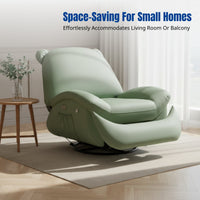 Multi-Functional Recliner Sofa Chair, Single Lounge, Electric/Manual Adjustable, Living Room, Balcony, Small Space, with Phone Holder
