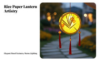 Wooden Lantern DIY Handheld Kit, Kids Autumn Event Decoration