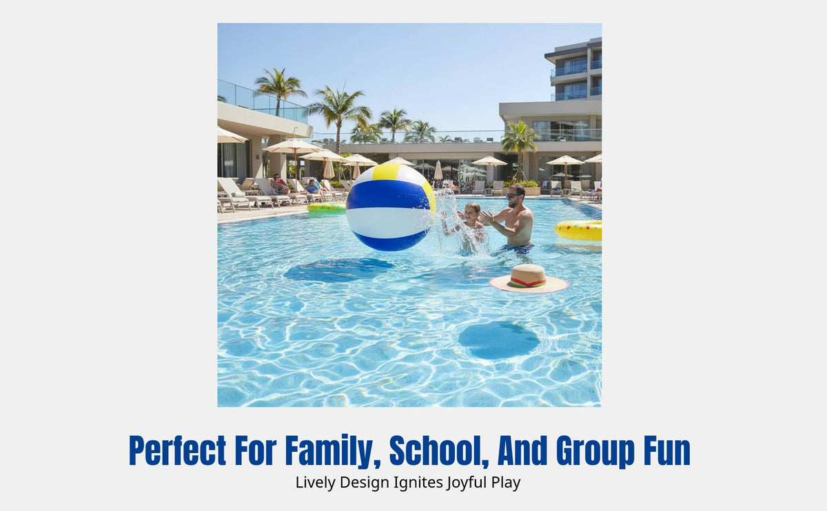 Inflatable Giant Sports Sphere, Thickened Outdoor Toy, Multi-Size, Fun Group Activities, Beach & Water Play