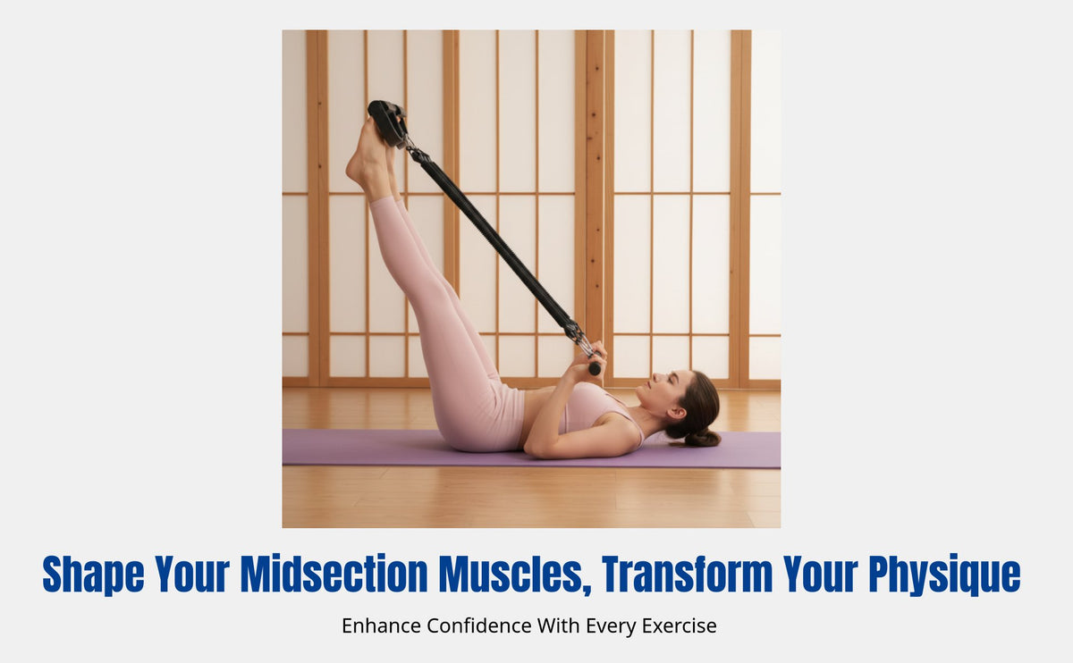 Multifunction Pedal Resistance Band, Home Fitness Equipment, Pilates Stretching, Abdominal Slimming, Unisex Exercise Rope