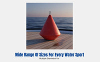 Hollow Float Ball, Water Buoy, Piercing Design, Aquatic Activities, Mythical Boat Path, Fire Drill, Nautical Warning, Durable, Multiple Sizes