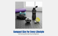 Autobegin Wrist Gyro Ball, Grip Strengthener, Fitness Hand Trainer for Badminton, Hand Exercise, Multiple Designs, Random Color