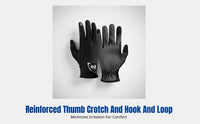 Adult Equestrian Gloves, Non-Slip, Wear-Resistant, Touchscreen, Training, Racing