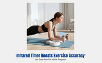 Push Up Rack, Training Board with Timer and Counter, Multifunctional Fitness Support, Adjustable Width, Home Gym