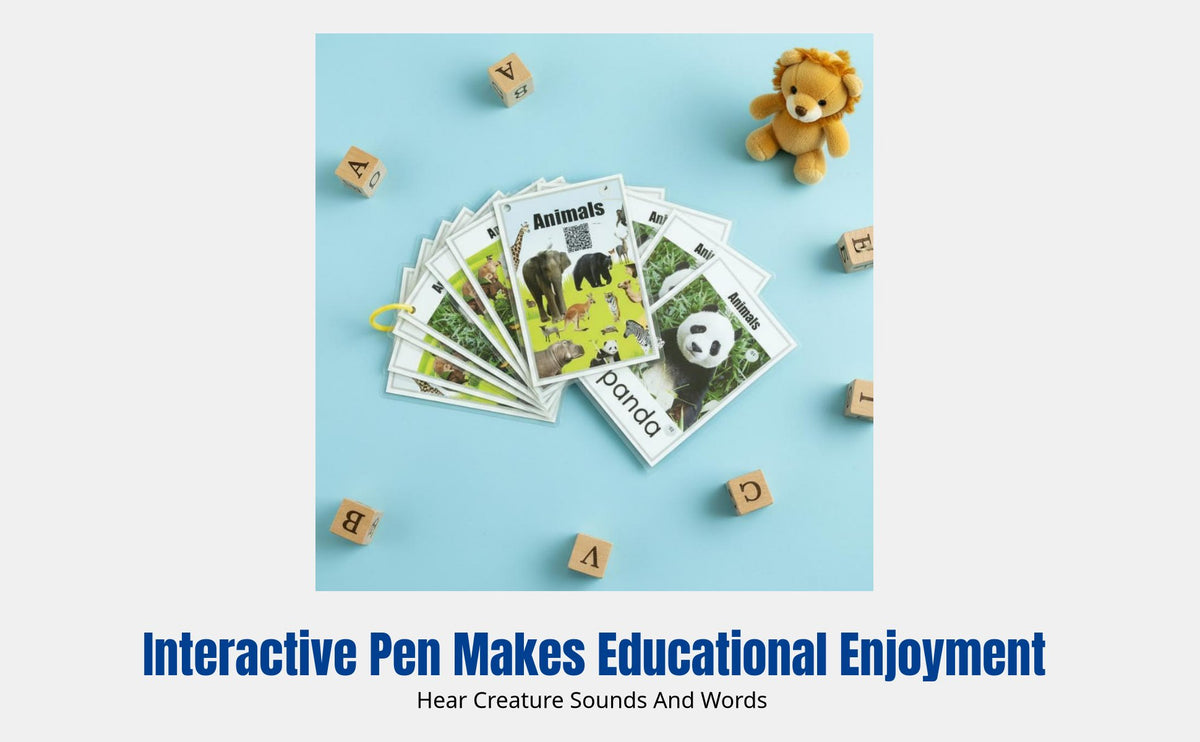 English Flash Cards, Animal Recognition, Laminated, Early Learning, Teacher Tool