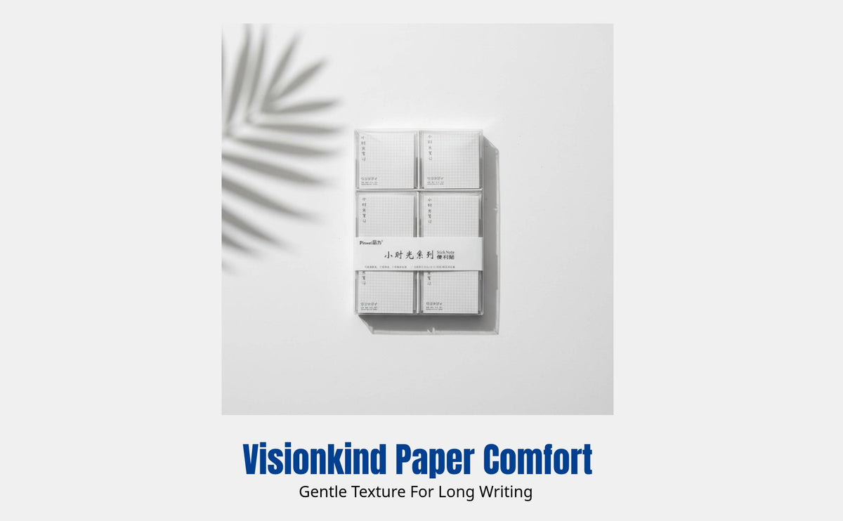 Scholarly Design Sticky Notes, Lined, Grid, Blank, Tearable, Minimalist, Student, Office, School