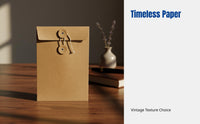 Mini Kraft Paper Envelope, String-Tie Closure, Card Folder Bag, No Bottom, Multi-Color, Secure Storage