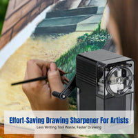 Manual Pencil Sharpener, Multi-Function Sketching Tool, V5 Model 6 Large V Small V, Art Drawing Accessory