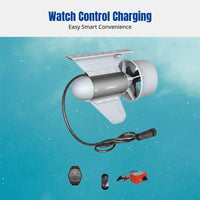 Electric Paddle Board Motor, Lightweight Kayak Propeller, Multi-Speed Remote Control, for Fishing and Water Sports