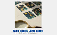 Fairy Tale Sticker Book, DIY Notebook Supplies, Decorative Stickers, Assorted Styles, Random Themes