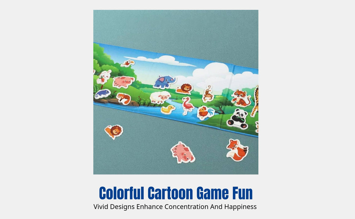 Children's Mind Game Toy, Educational Shape Matcher, Preschool Learning, Multi-Theme, DIY Cardboard