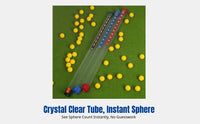Sport Ball Picker Tube, Transparent PU Practice Balls, Indoor Soft Ball Set