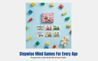 Toddler Jigsaw Puzzle Toy, Educational Matching Game for Children, Large Piece Scene Association, Early Learning, Cartoon Design