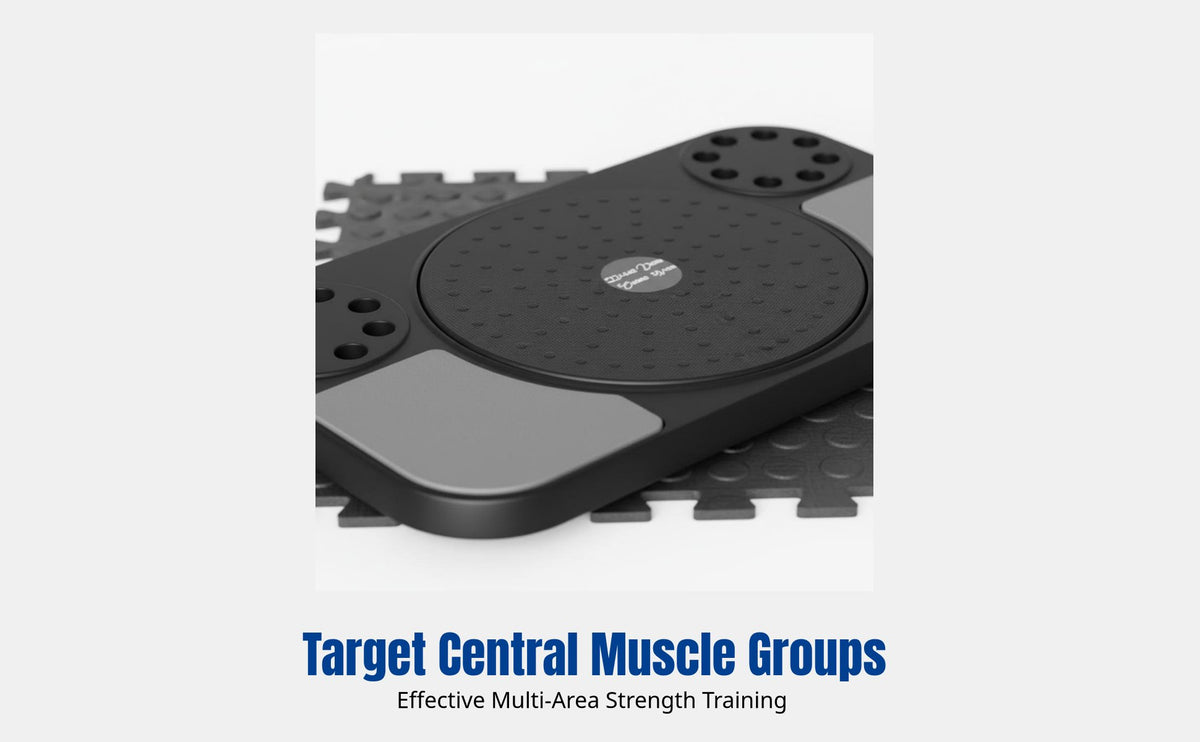 Multifunctional Ab Board, 5-in-1 Home Fitness Equipment, Core Trainer for Men & Women, Full Body Sculpting