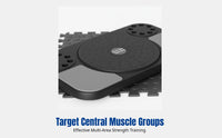 Multifunctional Ab Board, 5-in-1 Home Fitness Equipment, Core Trainer for Men & Women, Full Body Sculpting
