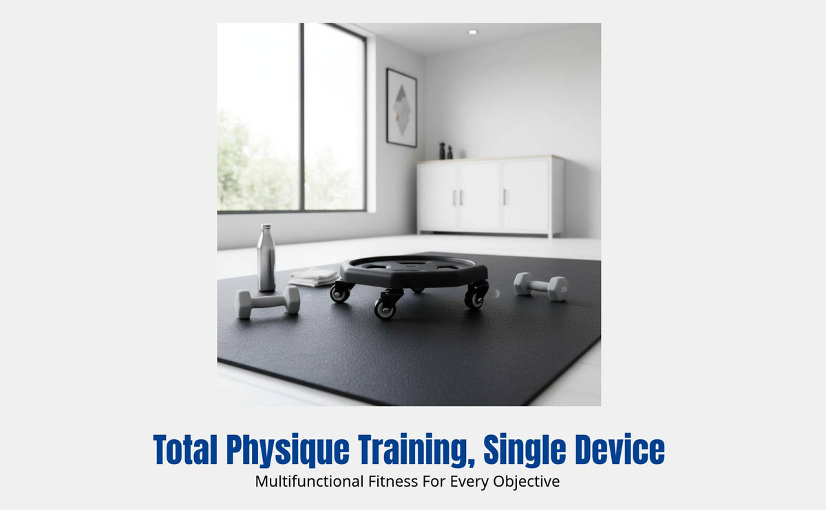 Ab Wheel, Quiet Bounce, Home Gym Equipment, Non-Slip, Includes Knee Pad