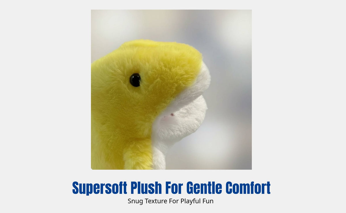 Plush Hand Puppet, Soft Stuffed Toy, Interactive, Mouth-Opening, Kids, Multi-Color