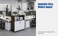 Document Cabinet, Partition Storage Cabinet, Office Divider, Modern Display Cabinet, Multi-Compartment Organizer, Indoor Shelving