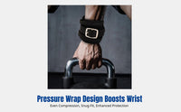 Fitness Wrist Support, Compression Wrap Wrist Guard, Weightlifting Barbell Strength Training Protection, Adjustable Sports