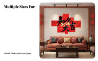 Seasonal Holiday Wall Sticker, Chinese Design Bedroom Background Decal