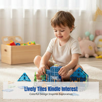 Building Blocks, Colorful Panel Tiles, Car Game Compatible, Creative Toy for Kids