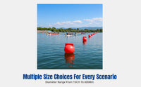 Waterway Warning Float Ball, Large Buoy, High Visibility, Fire Drill, Boat Event