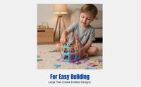 Macaron Color Tiles, 2nd Generation, Large Building Blocks, Educational Toy for Kids, Random Colors